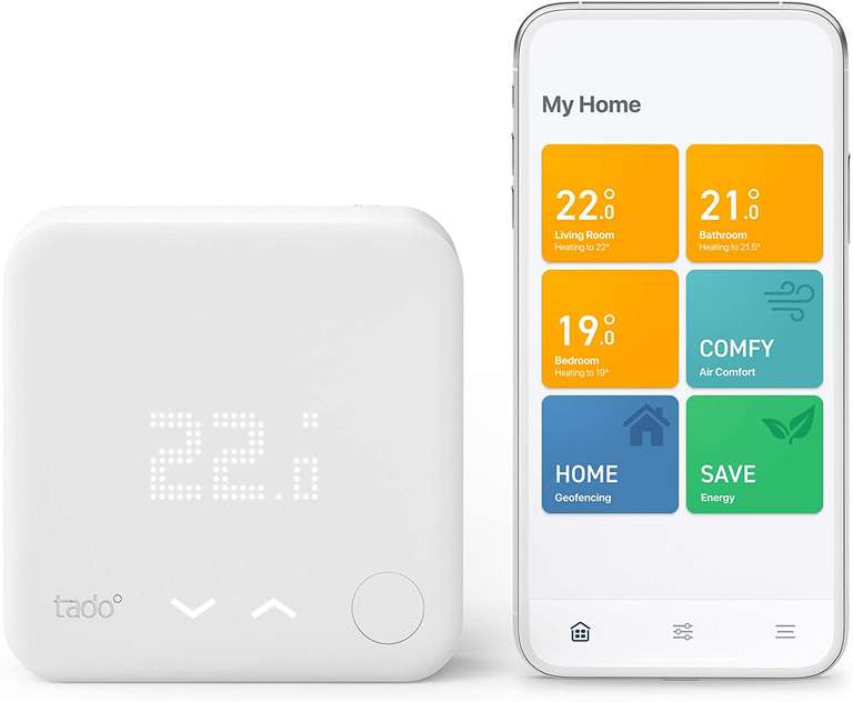 tado Wired Smart Thermostat Starter Kit V3+ - £119.99 @ Amazon