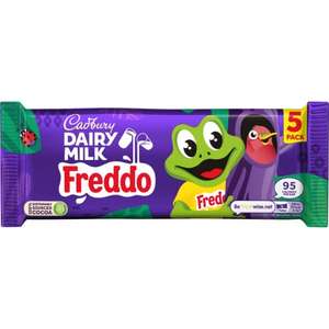 Cadbury Dairy Milk Freddo Pack of 5 (Minimum Order Quantity 5) £0.83 x 5 (25 total), £4.25 @ Amazon