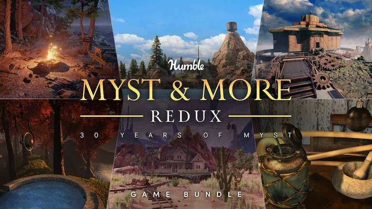[Steam/PC] Humble Myst & More Bundle Inc Myst, Obduction, Myst III Exile, realMyst Masterpiece Edition + More