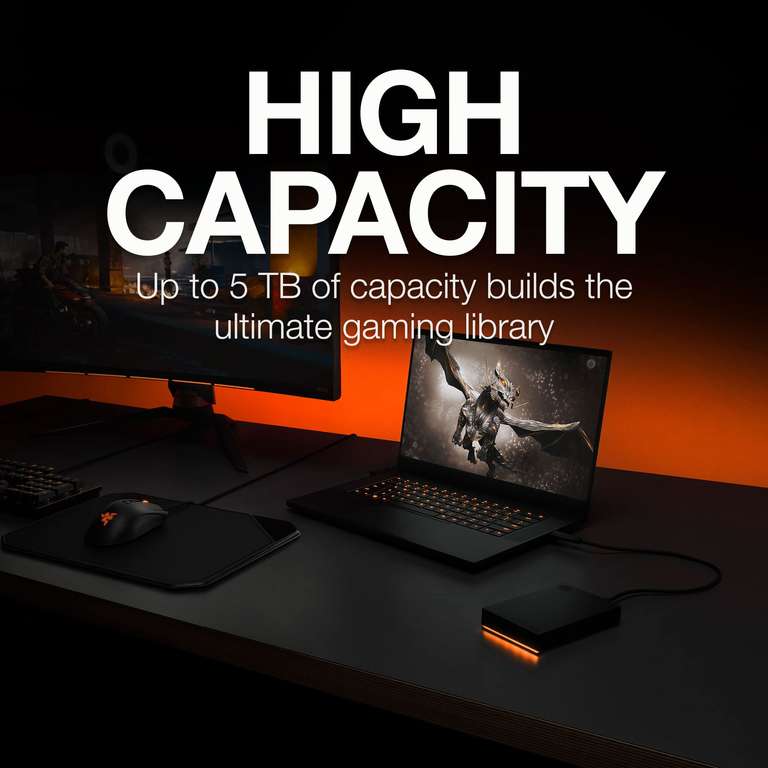 Led Post. Top Application Seagate FireCuda Gaming External Hard Drive 5TB, USB 3/2, RGB LED ...