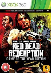[Xbox 360 Physical copy] Red Dead Redemption: Game of the Year Edition (New) - £27.00 @ Amazon