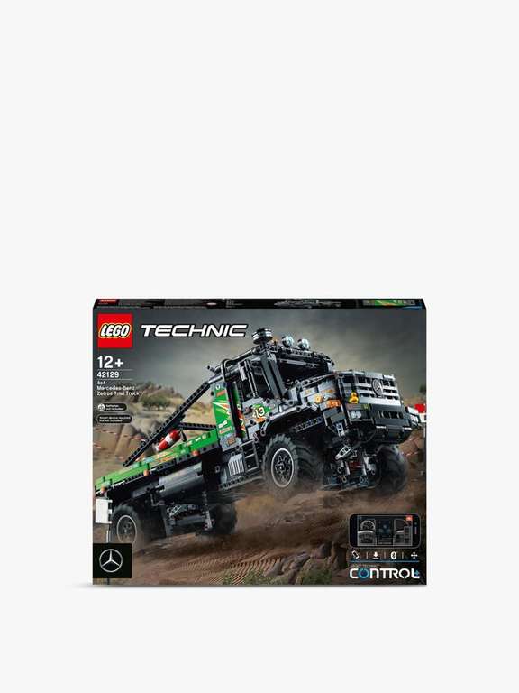 Lego-Technic 4x4 Mercedes-Benz Zetros Truck Toy 42129 £132.49 @ Fenwick