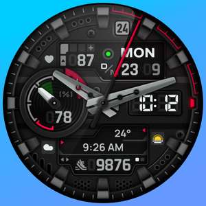 Shards SHO80 Hybrid Watch Face - WearOS