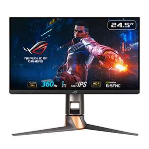 ASUS ROG Swift 360Hz PG259QN eSports NVIDIA G-SYNC Gaming Monitor – 24.5 Inch FHD £349 (Prime exclusive deal) @ Amazon