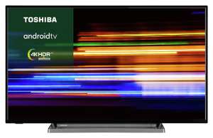 Toshiba 43 Inch 43UA3D63DB Smart 4K UHD HDR LED Freeview TV plus Free Click and Collect