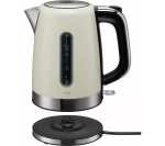 LOGIK Stainless Steel 3000W 1.7L Kettle (Cream / Black / Blue) - Free Click & Collect