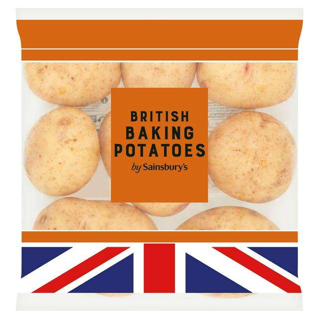 Sainsbury's British Baking Potatoes 2.5kg (From 25th October / Nectar Price)