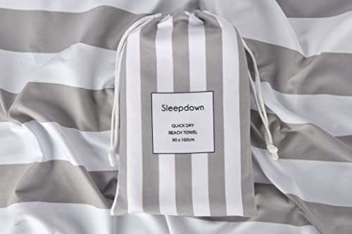 Sleepdown Striped Large Beach Towel £5.99 Amazon