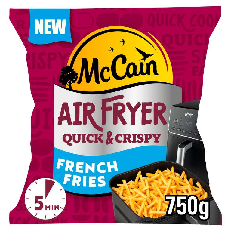 McCain Air Fryer Quick & Crispy French Fries 750g