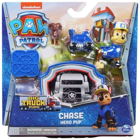 Paw Patrol Big Truck Pups hero Rubble, Marshall, Rocky, Zuma £6 each / Skye £5.75 & Chase £5.07 @ Amazon
