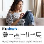 Linksys Velop MX12600 Tri-Band Whole Home Mesh WiFi 6 System (AX4200) WiFi Router, Extender & Booster up to 9000 sq ft, 120+ Devices, 3Pack