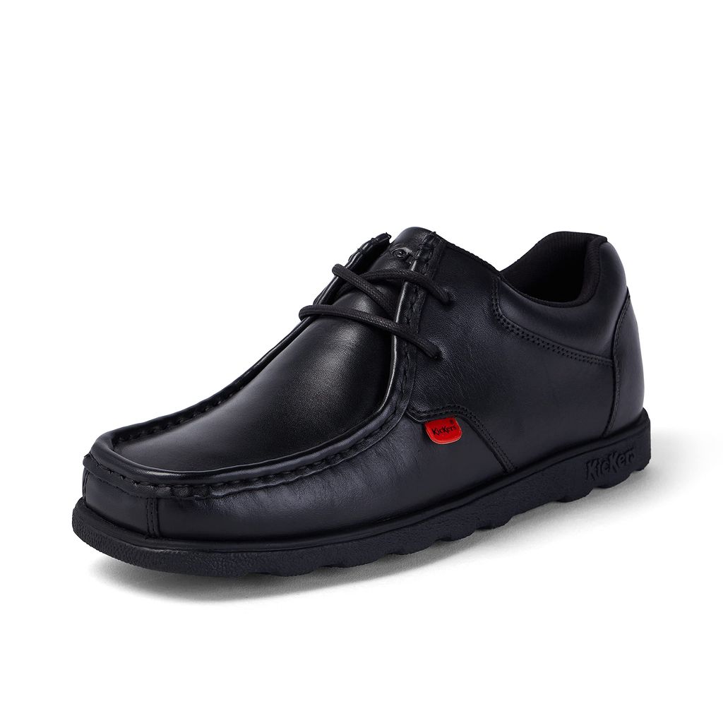 Kickers Men's Fragma Lace Up Moc Toe Comfortable Leather Shoes | Extra Comfortable - all sizes