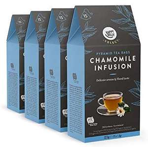 Happy Belly Chamomile 4x15 Pyramid Teabags £2.57 @ Amazon