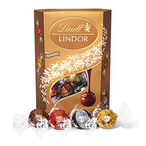 Lindt LINDOR Assorted Chocolate Truffles Box 337g 3 for £10 (S&S available) @ Amazon