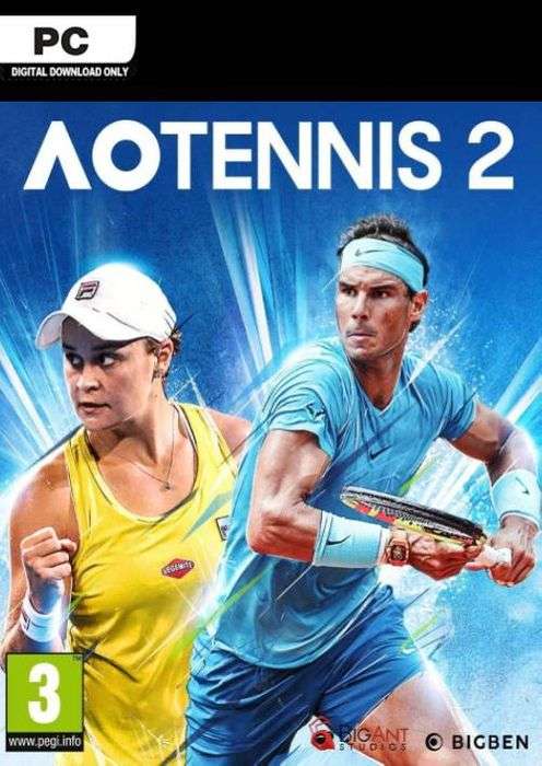 AO Tennis 2 [PC] - Steam - £2.99 @ CDKeys