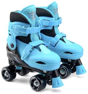 Xootz Adjustable Quad Skates, Black and Blue - £18.75 with code + Free Click and Collect @ Argos