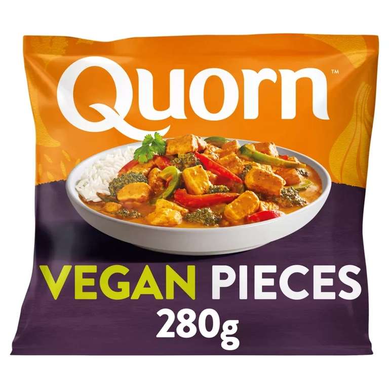 Quorn Vegan/Vegetarian/4 Hot & Spicy Vegan Burgers 264g/Vegan Chicken Pieces 280g/Vegan10 Fishless Fingers 200g + 1 other £1.75 Each @ Asda