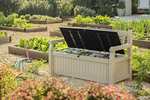 Keter Eden Bench 265L Outdoor Garden Storage Box Garden Furniture - Beige and Brown £89.99 delivered @ Amazon