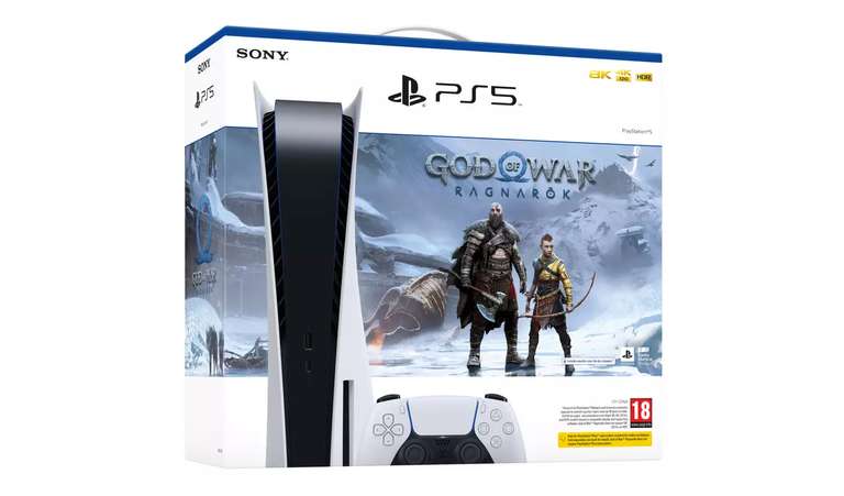 Playstation 5 PS5 Disc Console & God Of War Ragnarok Digital Game Bundle - Damaged Box £461.14 delivered at currys_clearance ebay