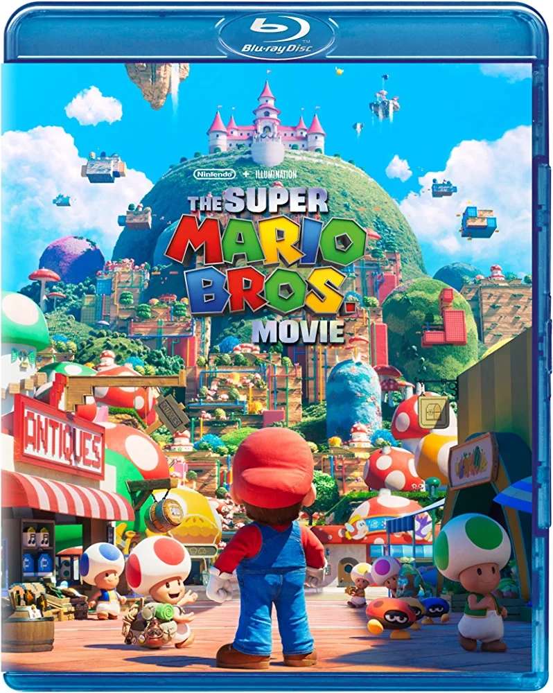 The Super Mario Bros. Movie DVD £8.46, BluRay £12.71 & 4K £21.21 Pre