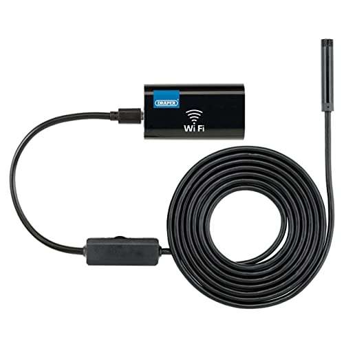 Draper 91648 Rechargeable Waterproof Wi-Fi Endoscope Inspection Camera £17.74 Delivered @ Amazon / Sold & Dispatched by S D Fire Alarms