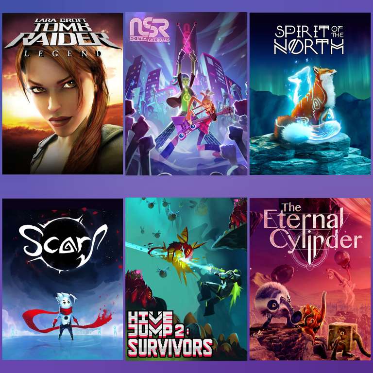 [Prime Gaming October] Tomb Raider: Legend, No Straight Roads, SCARF, Hive Jump 2: Survivors, Spirit of the North, The Eternal Cylinder