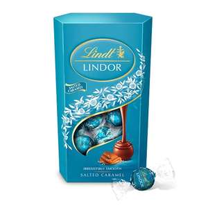 Lindt LINDOR 600g 48 balls box Salted caramel, mixed or Milk £8.50/£7.23 S&S @ Amazon