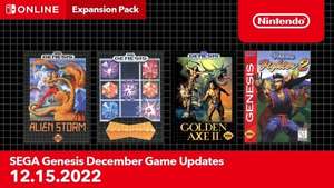 Nintendo Switch Online additions (Sega Mega Drive) - Golden Axe II, Alien Storm, Columns & Virtua Fighter 2 @ Nintendo