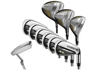 10 Piece club Golf Set - Perfect Starter Set for Beginners - Headcovers for Each Wood - Cobra Grip