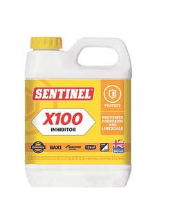 Any Two for £23.99 on Sentinel Central Heating system products (1 Litre Bottle X100, X400, X800)