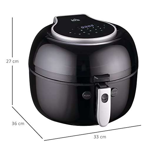 HOMCOM 7L Family Size Digital Air Fryer Oven with voucher sold dispatched by MHSTAR