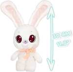 PeekaPets Bunny Plush - White/Peach - £8.76 - Free Collection @ Argos