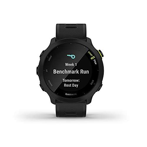 Garmin Forerunner 55 GPS Running Smartwatch, Black £109.99 at Amazon