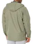 Carhartt Men's Rain Defender Relaxed Fit Heavyweight Hooded Shirt Jacket Green Medium Size ONLY (Amazon US)