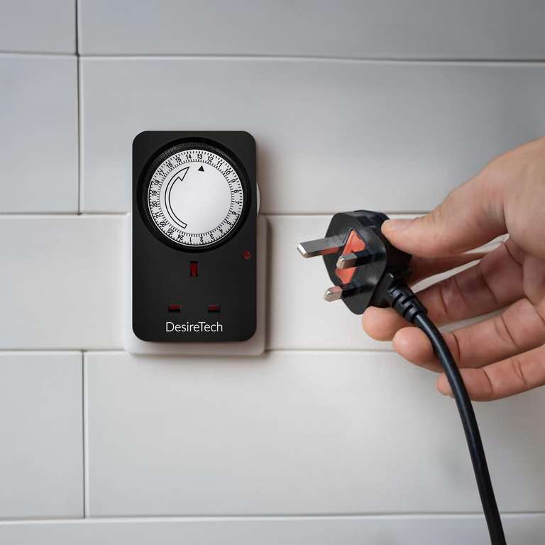 Automaticinterval Timer Switch Desiretech Plug-in Timer Switch £2.62 at Amazon | Hotukdeals