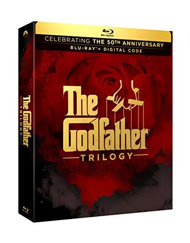 The Godfather Trilogy (50th Anniversary) [Blu-ray] - £17.06 delivered @ Amazon Italy