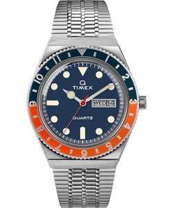 Q Timex Reissue 38mm Stainless Steel Bracelet Watch (4 Colourways) £111.99 delivered @ Timex