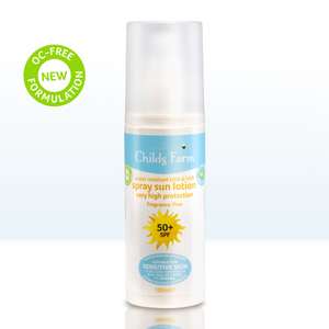 Childs Farm SPF50+ Baby Sun Lotion Spray 100ml instore Middlebrook