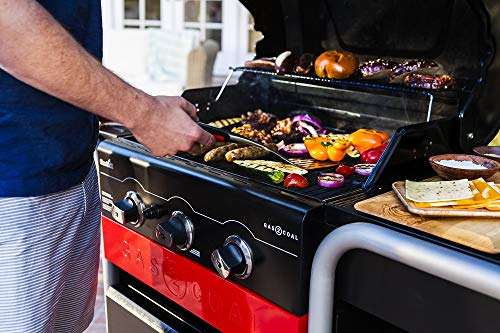 Char-Broil Gas2Coal Hybrid Grill - 3 Burner Gas & Coal Barbecue Grill, Black Finish - £375 @ Amazon