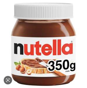 Nutella Hazelnut Chocolate Spread 350G £2 Clubcard Price @ Tesco