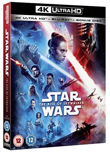 Star Wars: The Rise of Skywalker [4K Blu-ray] [2019] [Region Free] £5.89 @ Amazon