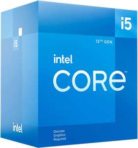 Intel Core i5-12400F Desktop Processor 18M Cache, up to 4.40 GHz