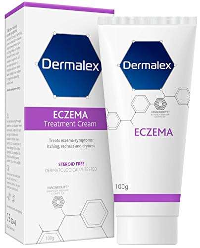 Dermal Eczema treatment Cream 100g £9 / £8.10 or £6.30 S&S (20%&10%) @ Amazon