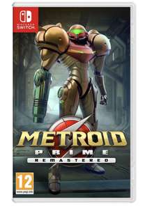 Metroid Prime Remastered, Nintendo Switch + free next day delivery + 3 months Apple Services - £34.99 @ Currys