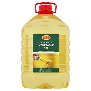 KTC Extended Life Vegetable Oil 5L £6.50 / Rapeseed Oil 5L £7 - Nectar Price