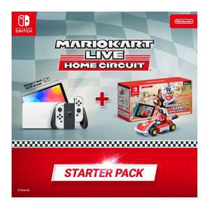 Nintendo Switch OLED White + Mario Kart Home Circuit Mario/Luigi (OOS) OR Skyward Sword + £38 back in Points - £304.95 @ The Game Collection