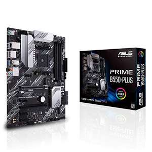 ASUS PRIME B550-PLUS AMD B550 (Ryzen AM4) ATX Motherboard £77.44 @ Amazon