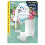 Glade Plug In Air Freshener, Scented Oil Holder & Refill, Tropical Blossoms, Pack of 1 Starter Kit, Sold by Amazon