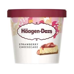Haagen-Dazs Strawberry Cheesecake Ice Cream 95ml x 4 for £1.00 @ Heron Foods Preston