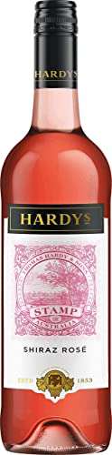 Hardys Stamp of Australia Shiraz Rose Wine, 75 cl (Case of 6) With Voucher S&S Available Also